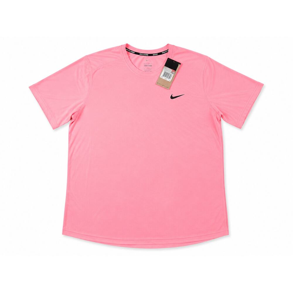 Nike Court Dri-FIT T-Shirt Men’s Large Pink Tennis Training Tee NWT Running